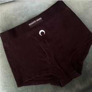 Marine Serre black boxer briefs